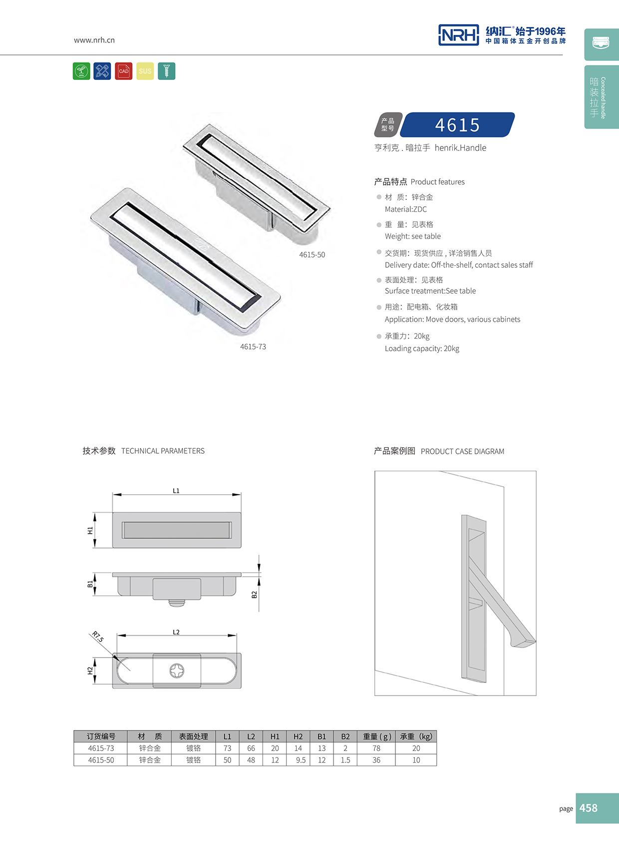 TIKTOK免费版色板/NRH 4615-50 樂器箱提手